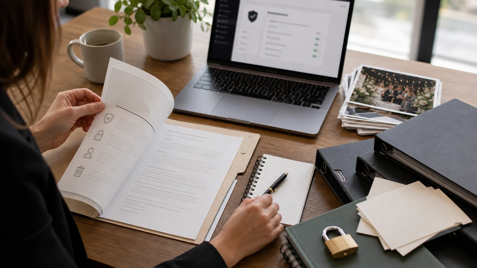An agency completing a data-protection procurement checklist for a corporate client