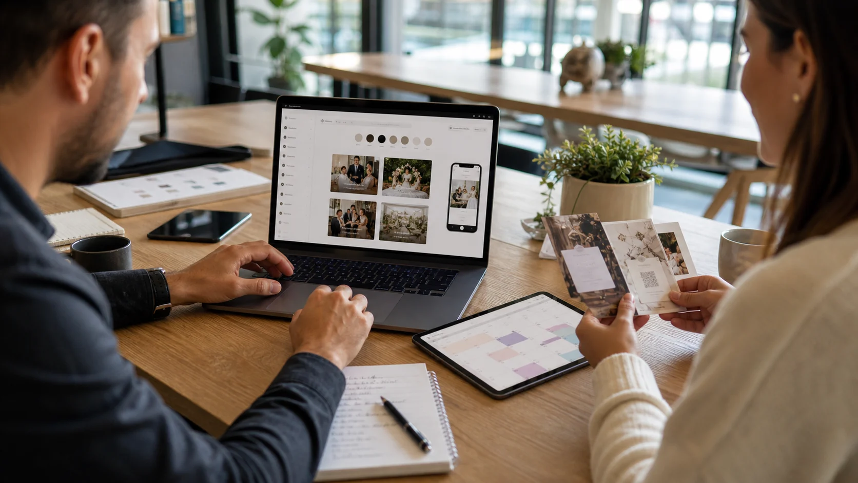 Self-serve white-label event photo plan compared with an enterprise contact-sales option
