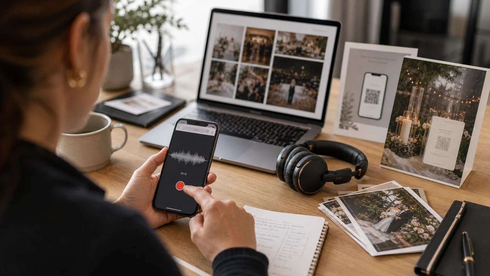 A branded voice and video guest message experience compared with a consumer messaging app