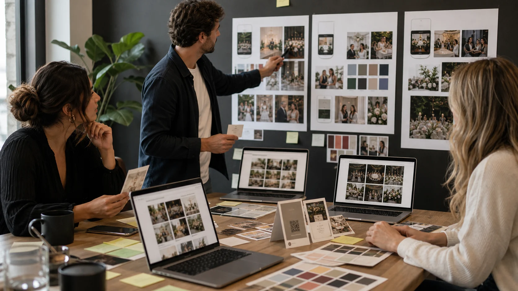 Agency managing several branded event galleries across different client brands on one dashboard