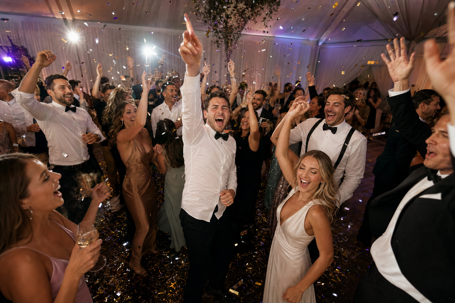 partie guests using a QR code photo sharing experience for Graduation Party Photo Ideas: 10 Shots That Actually Capture the Day