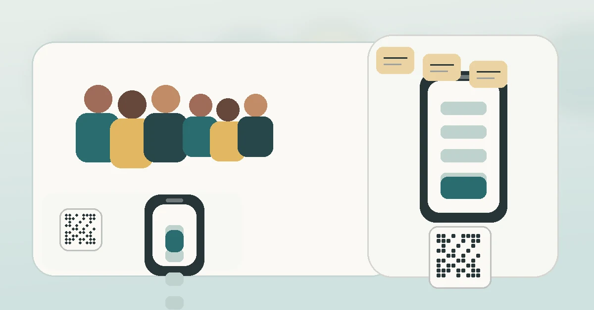 Event guests comparing QR code photo sharing options for Kululu Pricing vs Gathmo: Which Event Photo Wall Plan Makes Sense?